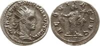 Römisches Kaiserreich Antoninian Trebonianus Gallus, Antiochia, AEQITAS AVG, Aequitas hält Waage u. Füllhorn -