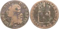 Frankreich, Königreich 1 Sol Ludwig XVI., 1774 - 1793, Straßburg, 2e sem. -