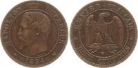 Frankreich, Kaiserreich 2 Centimes Napoleon III., 1852 - 1870, Lille -
