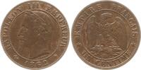 Frankreich, Kaiserreich 1 Centime Napoleon III., 1852 - 1870, Straßburg -