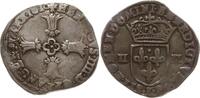 Frankreich, Königreich 1/4 Ecu Henri IV., 1589 - 1610, Bayonne -