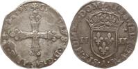Frankreich, Königreich 1/4 Ecu Charles X., 1589 - 1598, Paris -