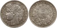 Frankreich, 3. Republik 2 Francs Typ Cérès, Paris -