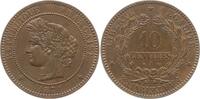 Frankreich, 3. Republik 10 Centimes Typ Cérès, Paris, A moyen -