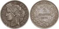 Frankreich, 3. Republik 2 Francs Paris, Typ Cérès, kleines A -