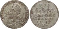 Brandenburg-Bayreuth 1/6 Taler Friedrich II., 1735 - 1763 -