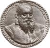 Nürnberg, Stadt Einseitige Bleigussmedaille von Valentin Maler, auf den Patrizier Sebastian Imhof (Imhoff), 1511 - 1572 -