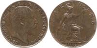 Großbritannien Farthing Edward VII., 1901 - 1910 -