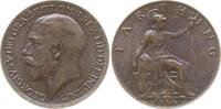 Großbritannien Farthing George V., 1910 - 1936 -