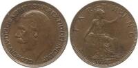 Großbritannien Farthing (1/4 Penny) George V., 1910 - 1936 -