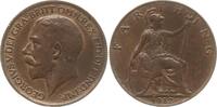 Großbritannien Farthing George V., 1910 - 1936 -