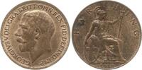 Großbritannien Farthing George V., 1910 - 1936 -
