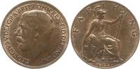Großbritannien Farthing George V., 1910 - 1936 -