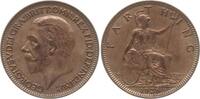 Großbritannien Farthing (1/4 Penny) George V., 1910 - 1936 -