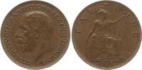 Großbritannien Farthing George V., 1910 - 1936 -