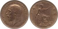 Großbritannien Farthing George V., 1910 - 1936 -