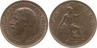 Großbritannien Farthing George V., 1910 - 1936 -