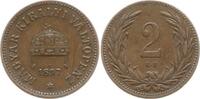 Österreich, Kaiserreich - Ungarn 2 Filler Franz Joseph, 1848 - 1916, Kremnitz -