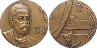 Berühmte Personen - Musiker und Komponisten Große Bronzemedaille v. Filippov, a.d. 150 Geburtstag des Komponisten Friedrich Smetana, 1824 - 1884 -