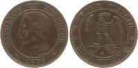 Frankreich, Kaiserreich 2 Centimes Napoleon III., 1852 - 1870, Straßburg -