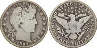 USA 1/2 Dollar (Barber Half Dollar) Philadelphia -