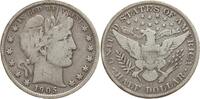 USA 1/2 Dollar (Barber Half Dollar) San Francisco -