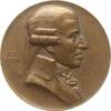 Berühmte Personen - Musiker und Komponisten Einseitige Bronzemedaille v. Hartig, a.d. österreichischen Komponisten Franz Joseph Haydn, 1732 - 1809 -