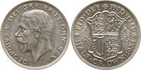 Großbritannien 1/2 Crown George V., 1910 - 1936 -