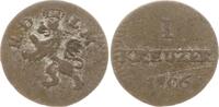 Hessen - Darmstadt 1 Kreuzer Ludwig I., 1806 - 1830 -