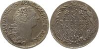 Brandenburg-Preußen 1/3 Taler Friedrich II., 1740 - 1786, Berlin, untergewichtig, ggf. zeitgen. Fälschung! -