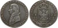 Brandenburg-Preußen 1/3 Taler Friedrich Wilhelm III., 1797 - 1840, Berlin -