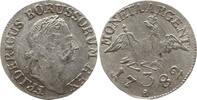Brandenburg-Preußen 3 Gröscher Friedrich II., 1740 - 1786, Berlin -