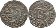 Doppelschilling 1622 Pommern - Stettin Bogislaw XIV., 1620 - 1625, Stempelvariante mit Ringel unter dem Löwen Gutes sehr schön, winz. Prägeschwäc...