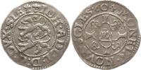 Schleswig-Holstein-Gottorp 1/16 Taler (Doppelschilling) 1604 Johann Adolf, 1590 - 1616, Steinbek, Vs. - Umschrift endet mit SLE Seltene Variante,...