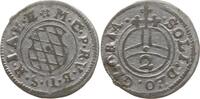 Bayern, Kurfürstentum 2 Kreuzer (Halbbatzen) Maximilian I., 1623 - 1651, München -