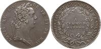 Frankreich, Königreich Silber - Jeton Ludwig XV., 1715 - 1774, Académie Francaise -