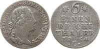 Brandenburg-Preußen 1/6 Taler Friedrich II., 1740 - 1786, Kleve -