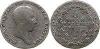 Brandenburg-Preußen 1/6 Taler Friedrich Wilhelm III., 1797 - 1840, Berlin -