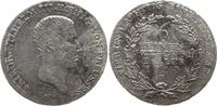 Brandenburg-Preußen 1/6 Taler Friedrich Wilhelm III., 1797 - 1840, Breslau -