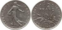Frankreich, 5. Republik 1/2 Franc -