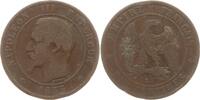 Frankreich, Kaiserreich 10 Centimes Napoleon III., 1852 - 1870, Bordeaux -