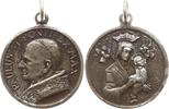 Vatikan Tragbare versilberte Miniaturmedaille Paul VI., 1963 - 1978 -