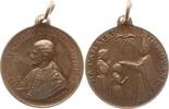 Böhmen, Erzbistum Prag Tragbare Silbermedaille von Santrucek, Erzbischof Leo Freiherr von Skrbensky, 1900-1938, a.d. Firmung -