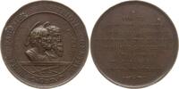 Vatikan Bronzemedaille Pius IX., 1846-1878, 1800 Jahre Märtyerertod von Peter und Paulus -