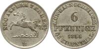 Hannover, Königreich 6 Pfennig Georg V., 1851 - 1866 -