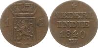 Niederländisch-Ostindien 1 Cent Wilhelm I., 1815 - 1840, Java, Surabaya -