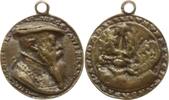 Nürnberg, Stadt Bronzegussmedaille von Matthes Gebel, auf den Patrizier Wilhelm Löffelholz zu Kolberg, 1501-1554 -