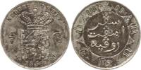 Niederländisch Ostindien 1/4 Gulden Wilhelm III., 1849 - 1890 -