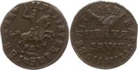 Russland 1 Kopeke Peter I., 1689 - 1725, Moskau, Naberezhny Münzhof -