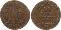 Russland Denga (1/2 Kopeke) Elisabeth I., 1741 - 1761 -